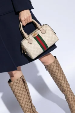 Gucci kremowy Torba na ramię ‘Ophidia Mini’