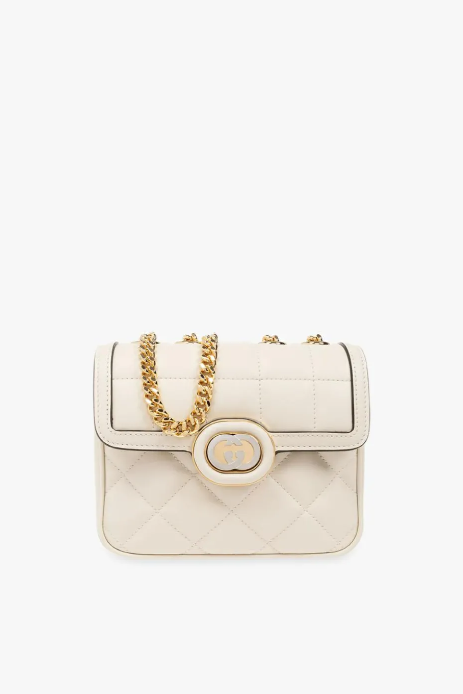 Gucci kremowy Torba na ramię ‘Deco Mini’