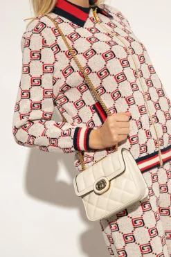 Gucci kremowy Torba na ramię ‘Deco Mini’