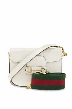 Gucci kremowy Torba na ramię ‘Horsebit 1955 Mini’