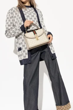 Gucci kremowy Torba na ramię ‘Ophidia Small’