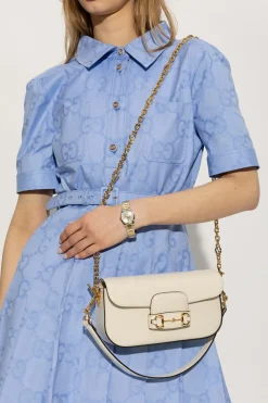 Gucci kremowy Torba na ramię ‘1955 Horsebit Small’