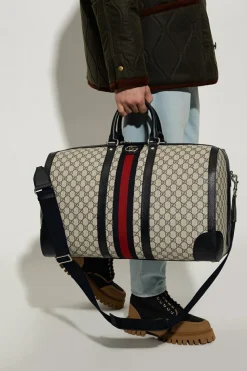 Gucci kremowy Torba podręczna ‘Ophidia Large’