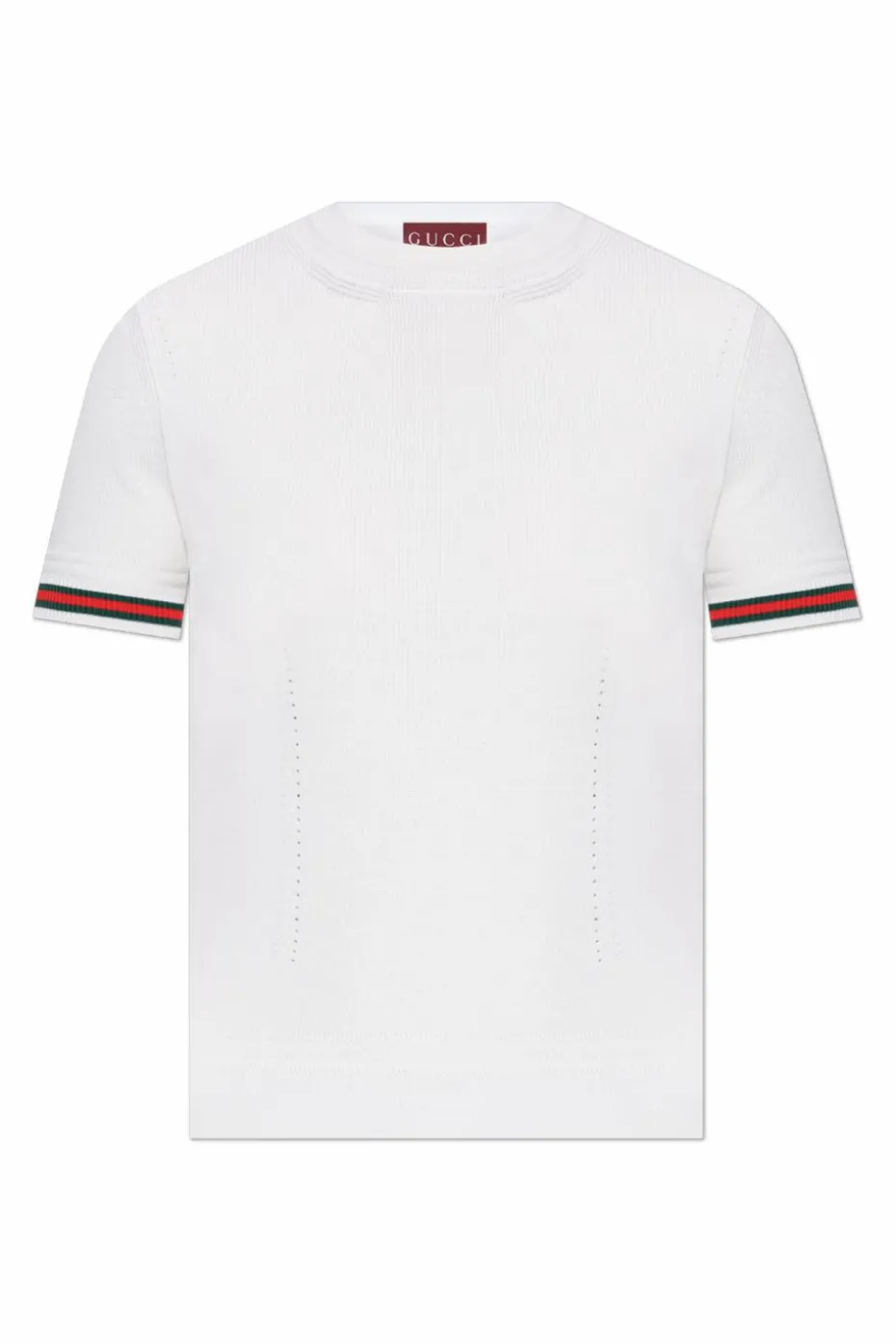 Gucci kremowy Wełniany top