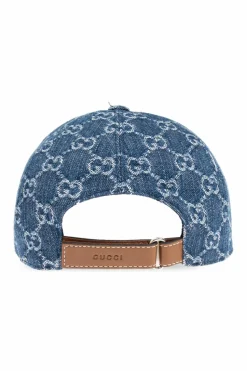 Gucci NIEBIESKI Czapka z daszkiem