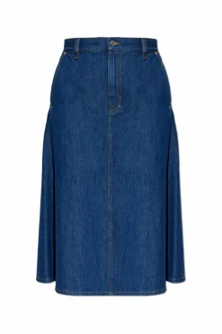 Gucci NIEBIESKI Jeansowa spódnica