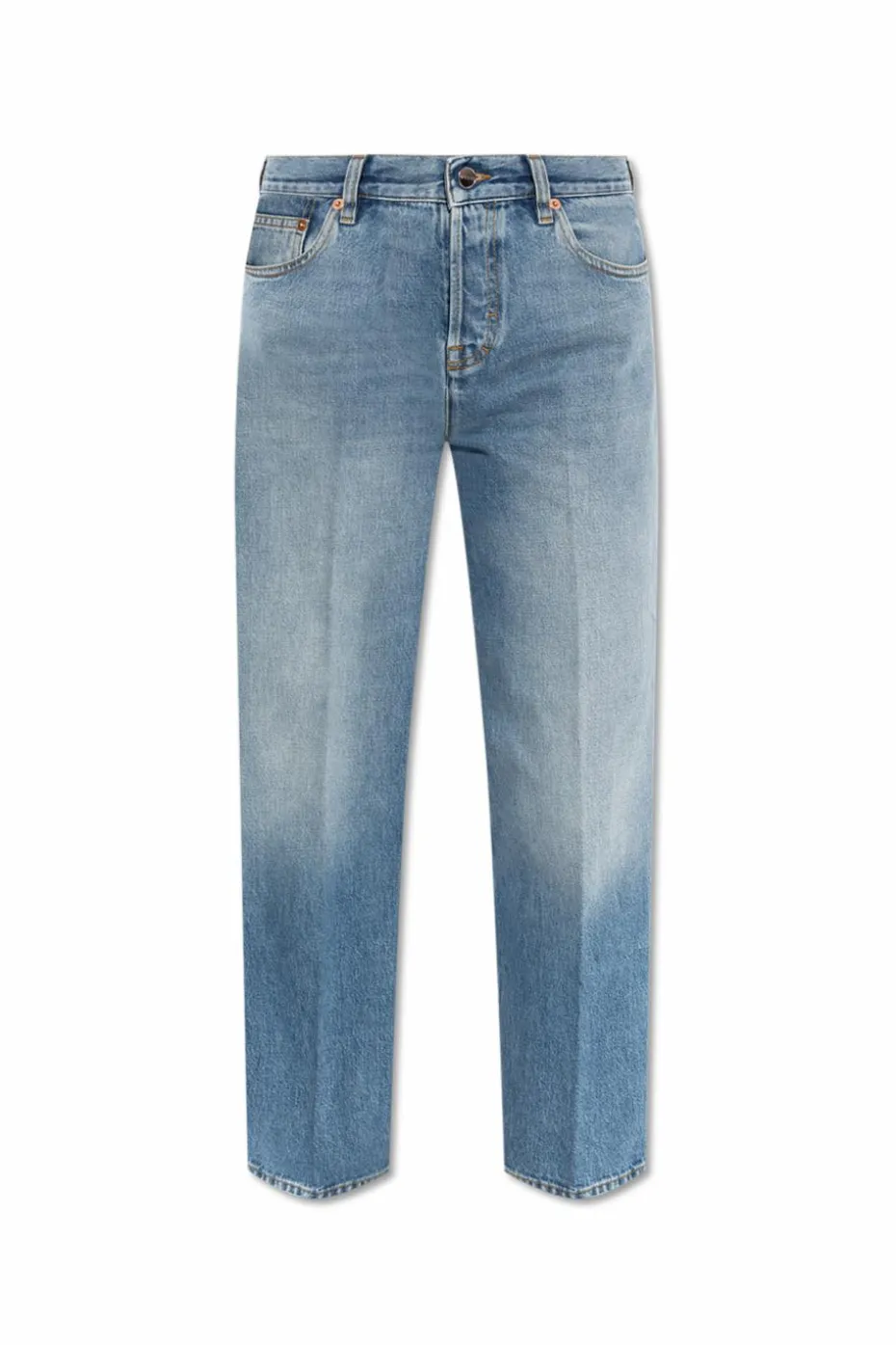 Gucci NIEBIESKI Jeansy z prostymi nogawkami