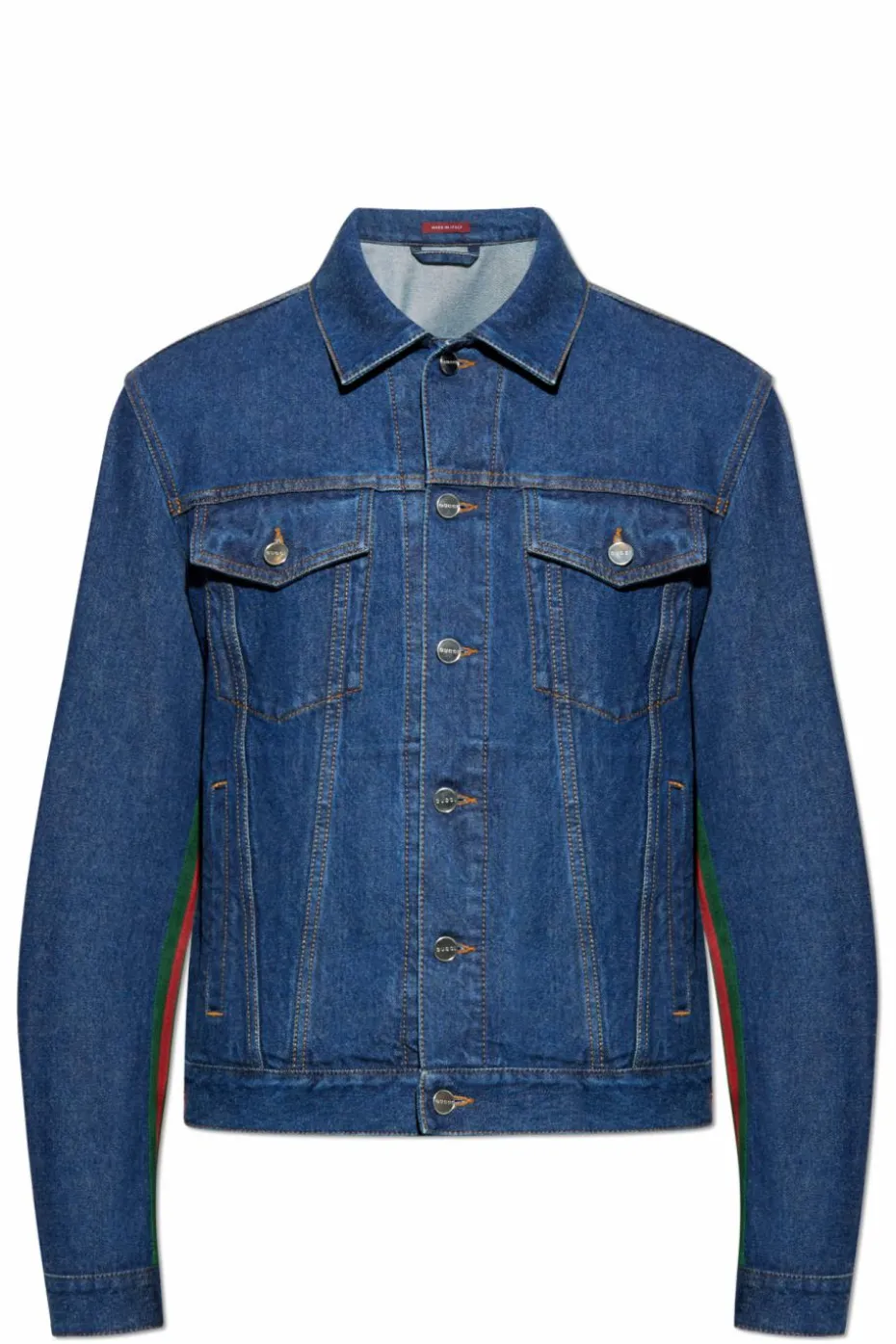 Gucci NIEBIESKI Kurtka jeansowa