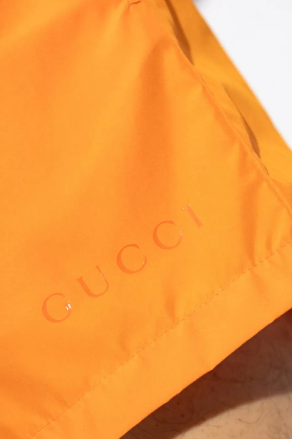 Gucci POMARAŃCZOWY Szorty kąpielowe