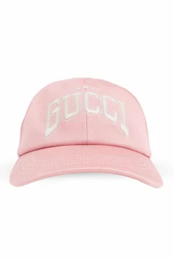 Gucci RÓŻOWY Czapka z daszkiem