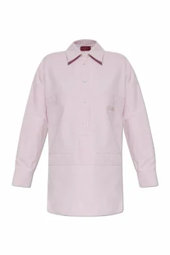 Gucci RÓŻOWY Koszula z logo