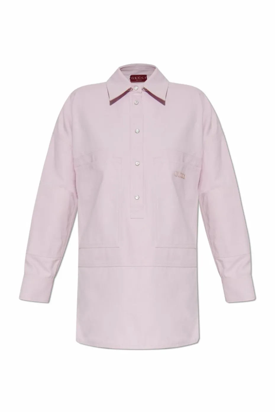 Gucci RÓŻOWY Koszula z logo