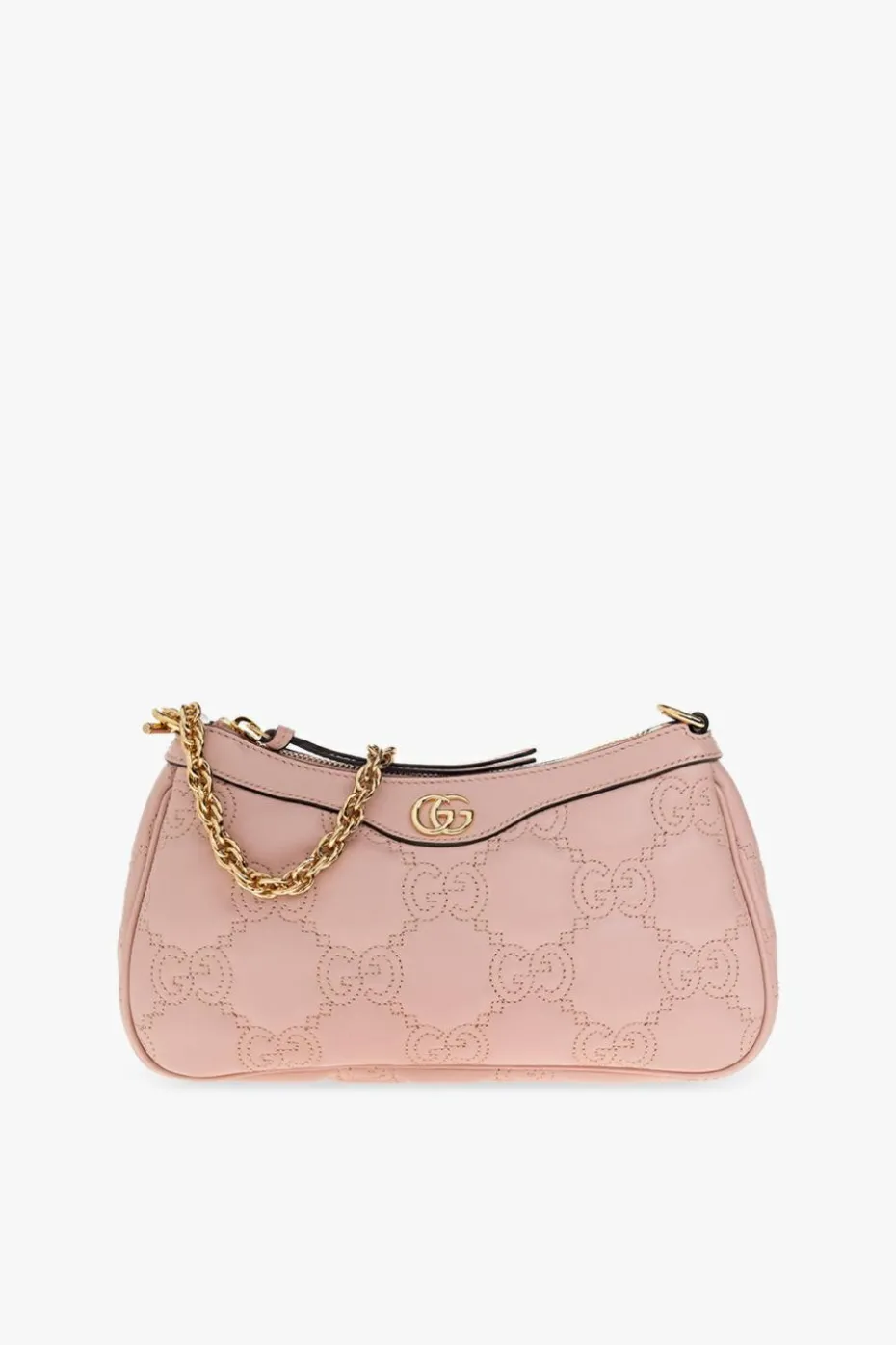 Gucci RÓŻOWY Pikowana torba na ramię