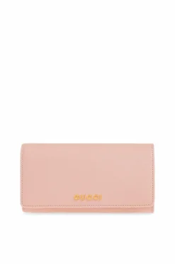 Gucci RÓŻOWY Skórzany portfel