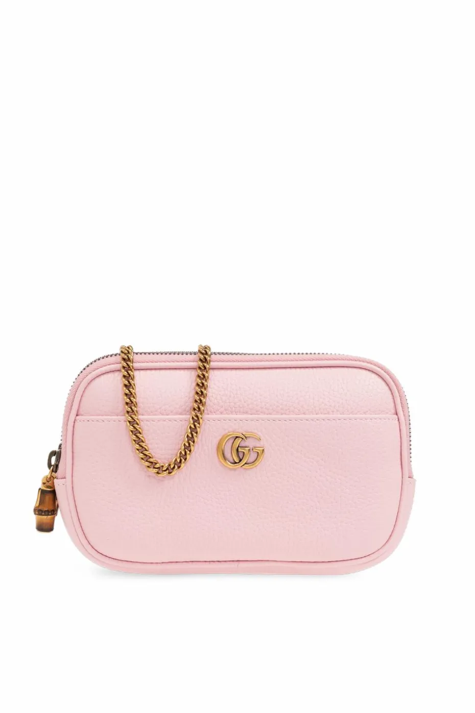 Gucci RÓŻOWY Torba na ramię ‘Double G Super Mini’