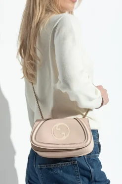 Gucci RÓŻOWY Torba na ramię `Gucci Blondie`