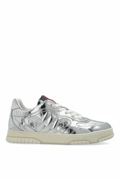 Gucci SREBRNY Buty sporowe `Re-Web`