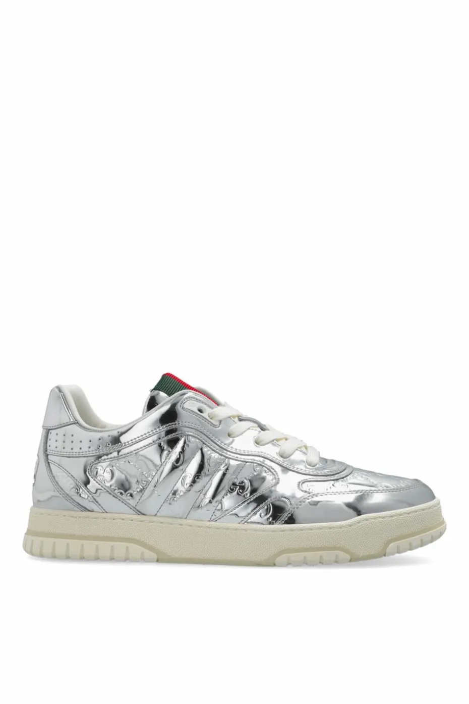 Gucci SREBRNY Buty sporowe `Re-Web`