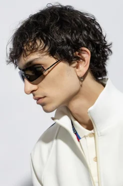 Gucci SREBRNY Okulary przeciwsłoneczne