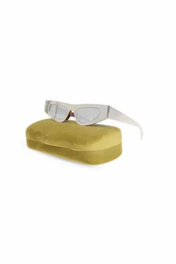 Gucci SREBRNY Okulary przeciwsłoneczne