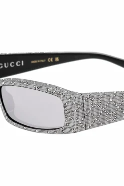 Gucci SREBRNY Okulary przeciwsłoneczne