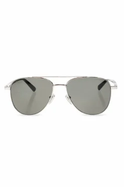 Gucci SREBRNY Okulary przeciwsłoneczne