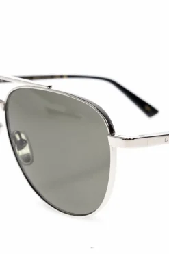 Gucci SREBRNY Okulary przeciwsłoneczne