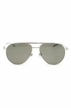Gucci SREBRNY Okulary przeciwsłoneczne