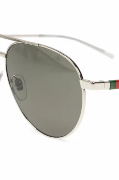 Gucci SREBRNY Okulary przeciwsłoneczne
