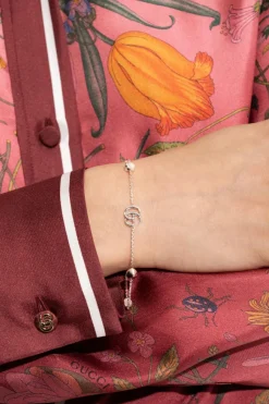Gucci SREBRNY Srebrna bransoleta