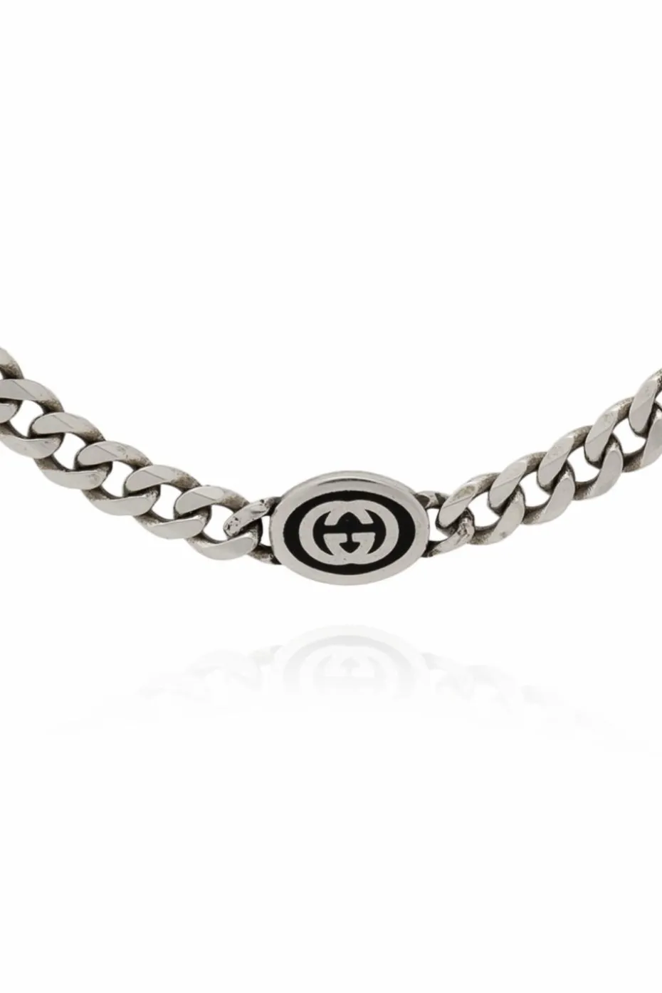 Gucci SREBRNY Srebrna bransoleta