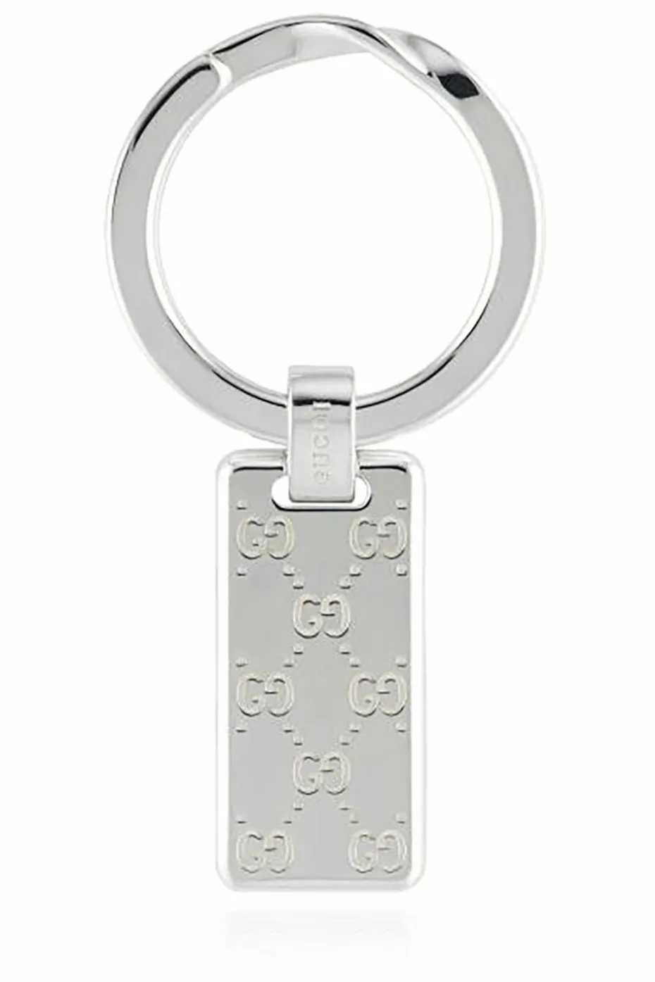 Gucci SREBRNY Srebrny brelok z logo