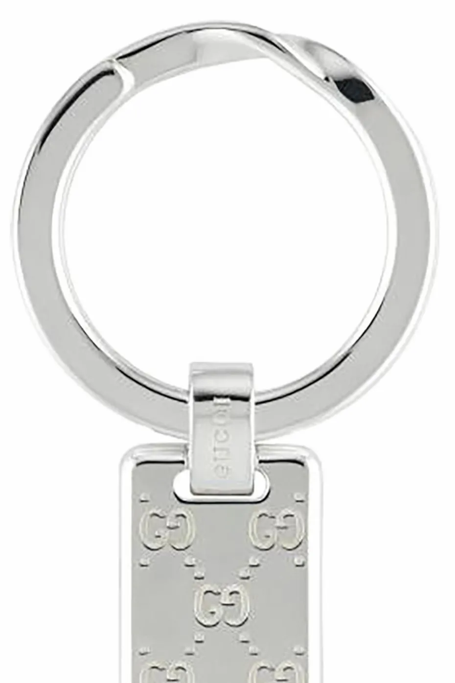 Gucci SREBRNY Srebrny brelok z logo