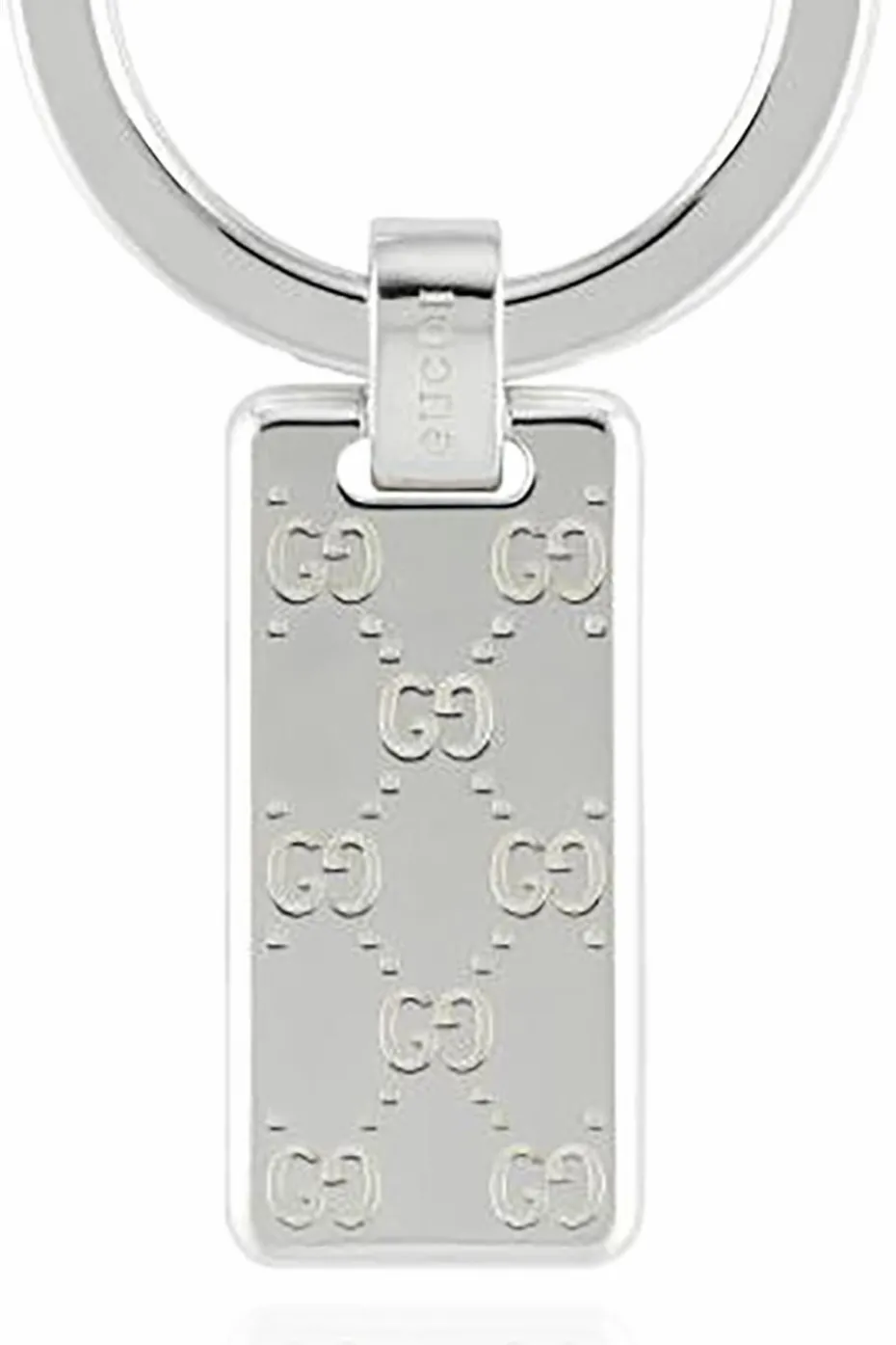 Gucci SREBRNY Srebrny brelok z logo