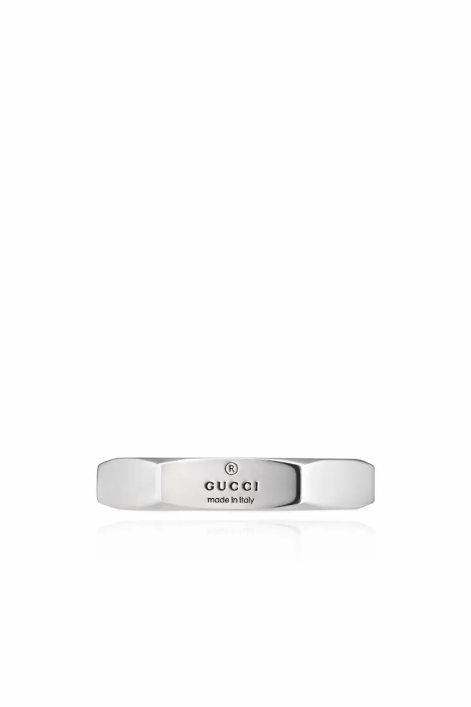 Gucci SREBRNY Srebrny pierścień