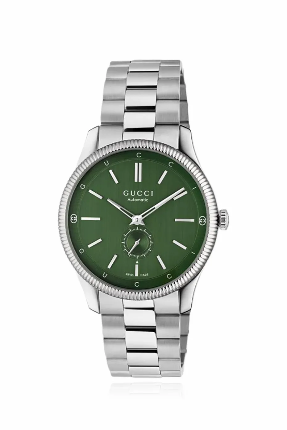 Gucci SREBRNY Zegarek `G-Timeless`