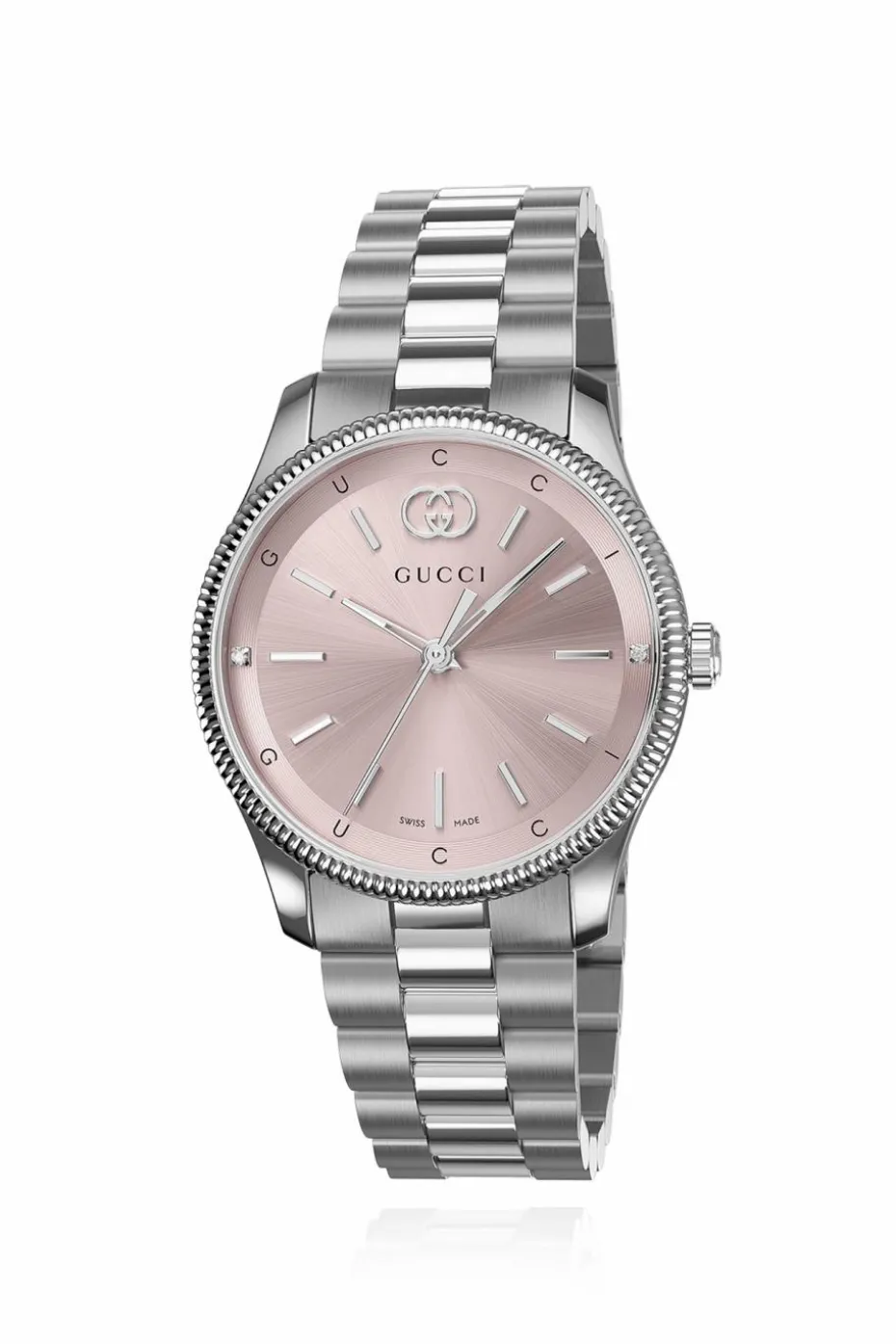 Gucci SREBRNY Zegarek ‘G-Timeless’