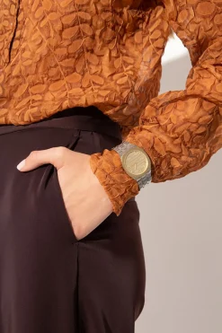 Gucci SREBRNY Zegarek ‘Gucci 25H’