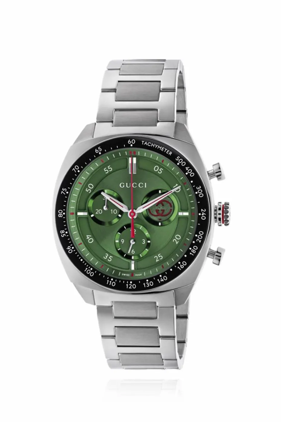 Gucci SREBRNY Zegarek `Interlocking`