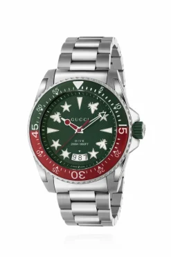 Gucci SREBRNY Zegarek z logo