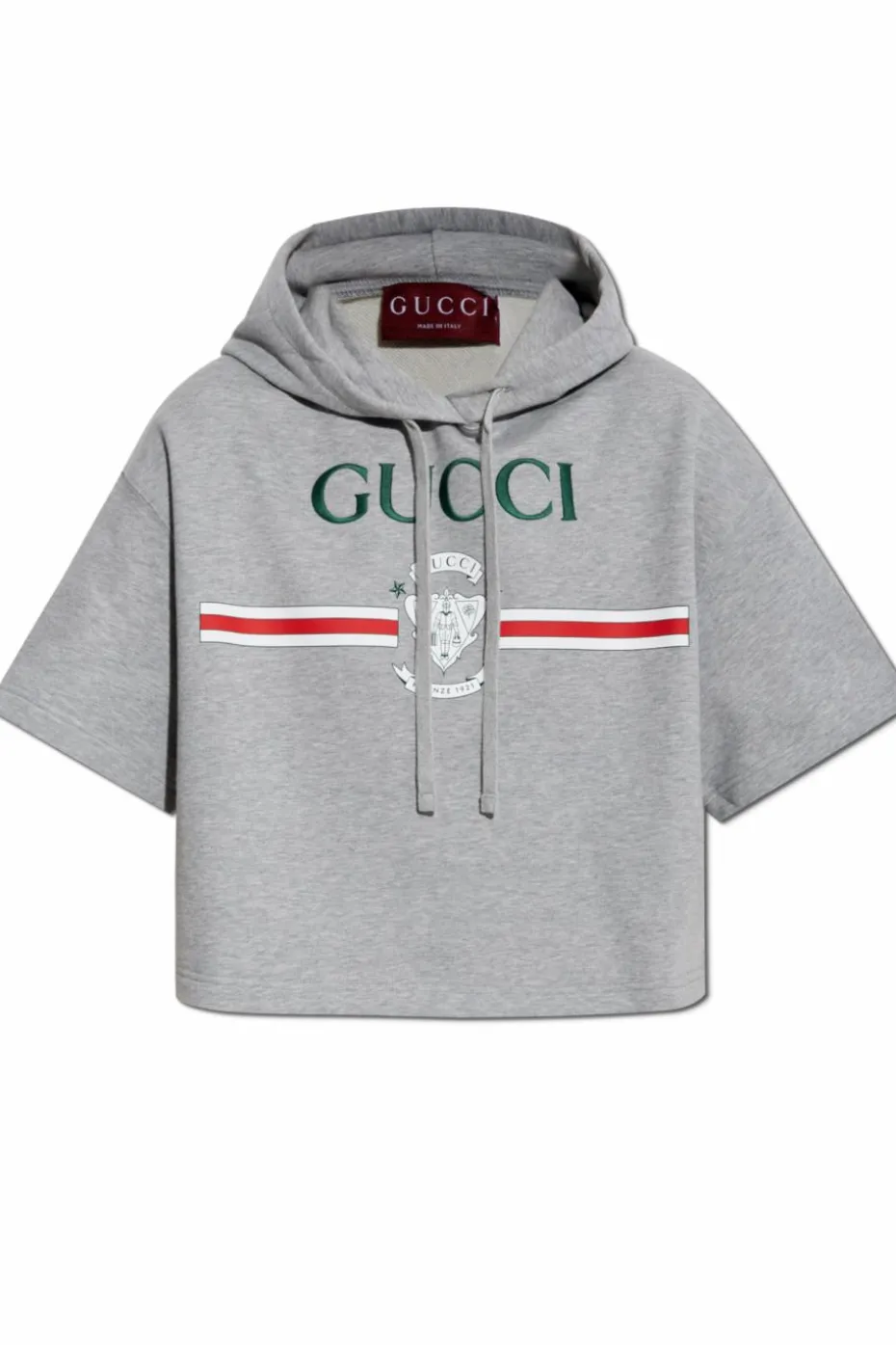 Gucci SZARY Bluza z krótkimi rękawami