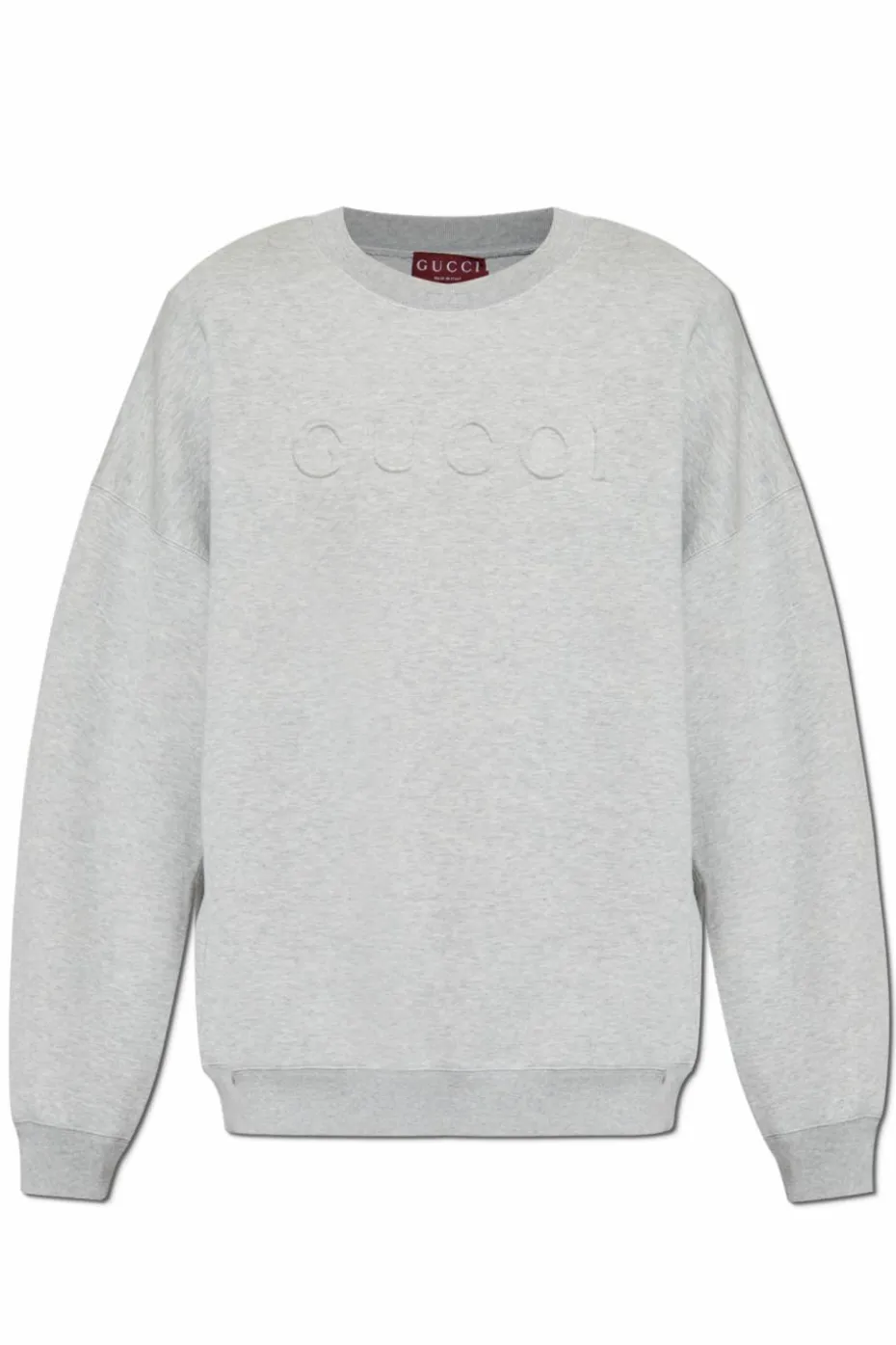 Gucci SZARY Bluza z logo