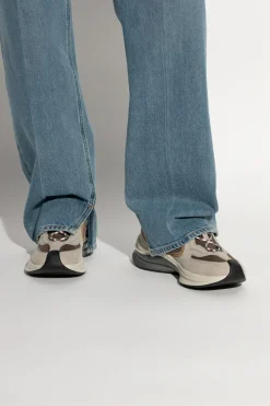Gucci SZARY Buty sportowe `Run`