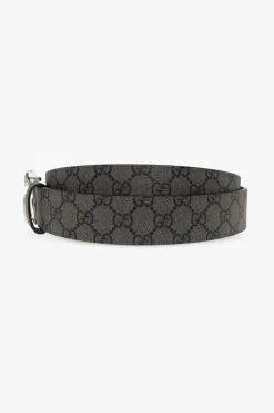 Gucci SZARY Dwustronny pasek