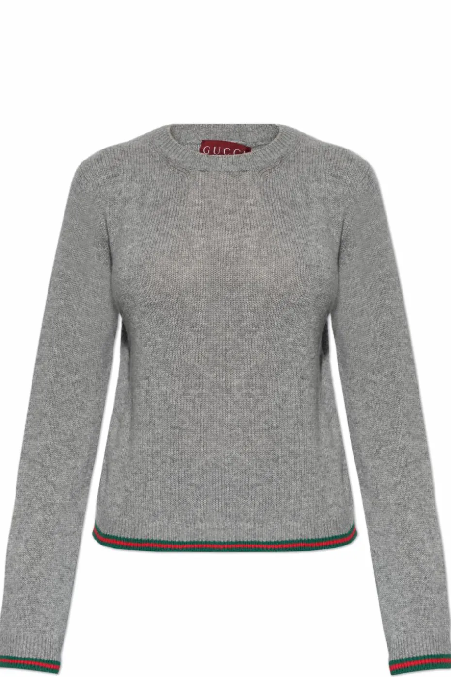 Gucci SZARY Kaszmirowy sweter