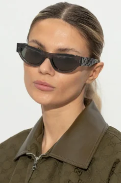 Gucci SZARY Okulary przeciwsłoneczne