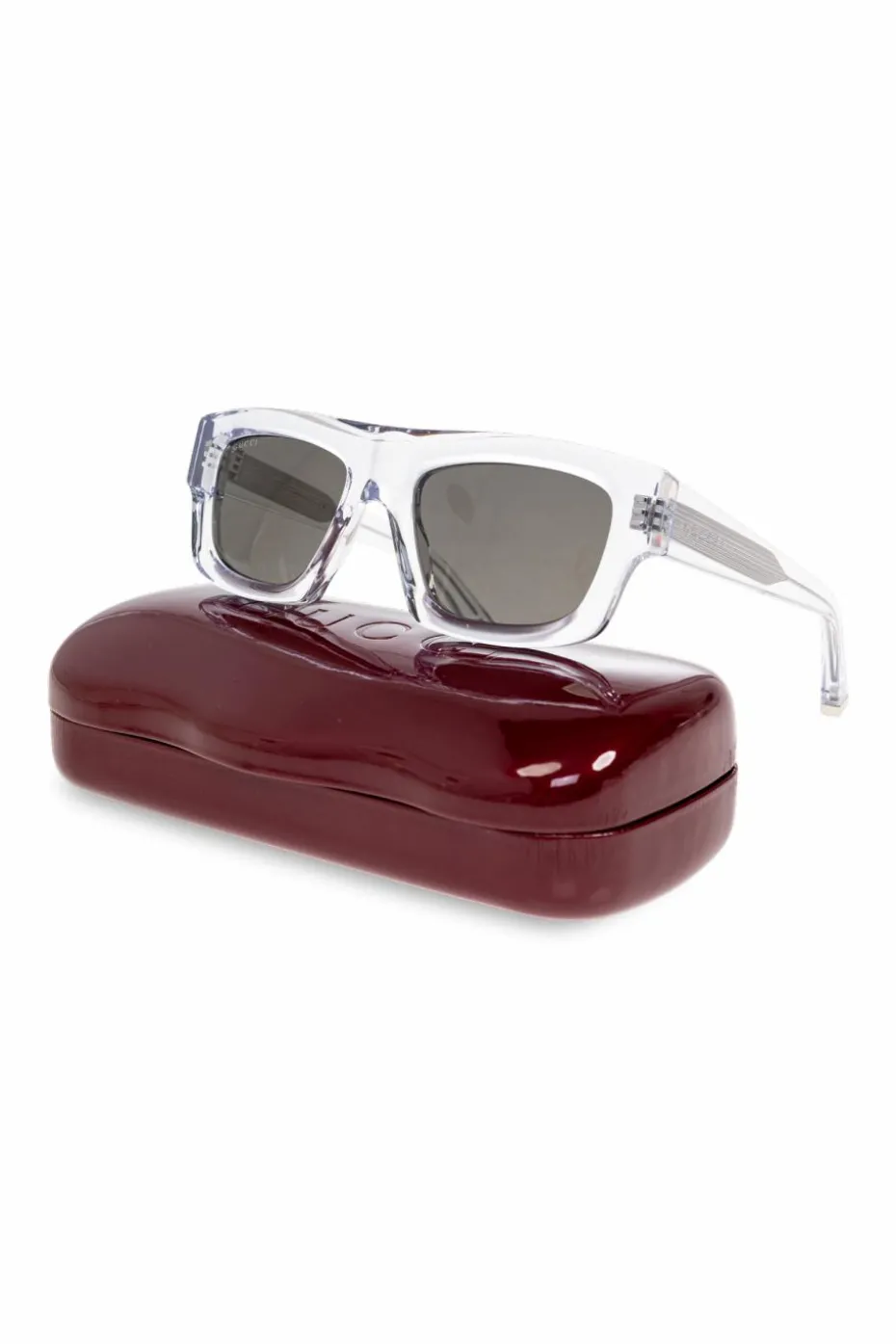 Gucci SZARY Okulary przeciwsłoneczne