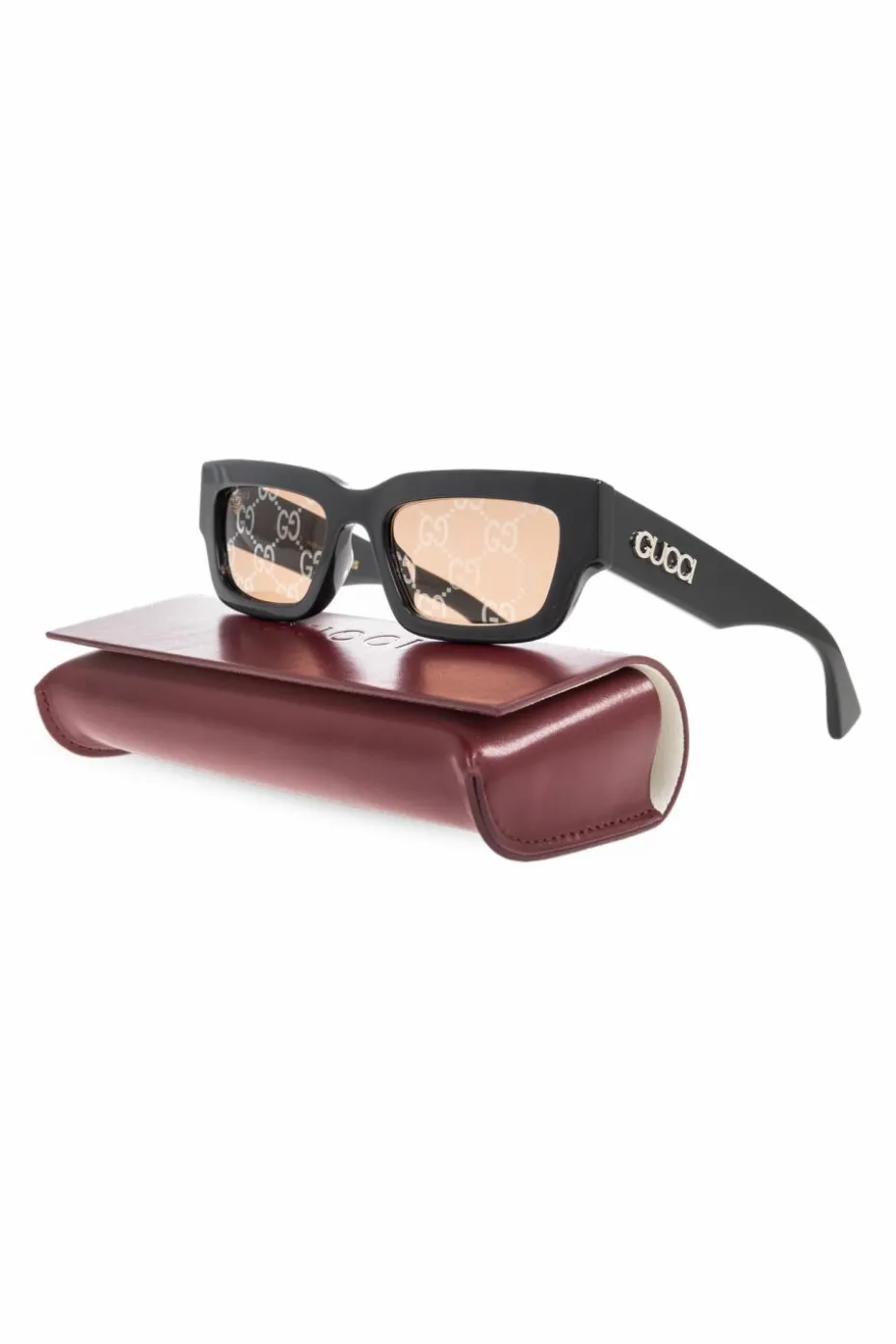 Gucci SZARY Okulary przeciwsłoneczne