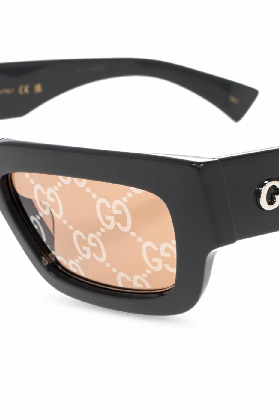 Gucci SZARY Okulary przeciwsłoneczne