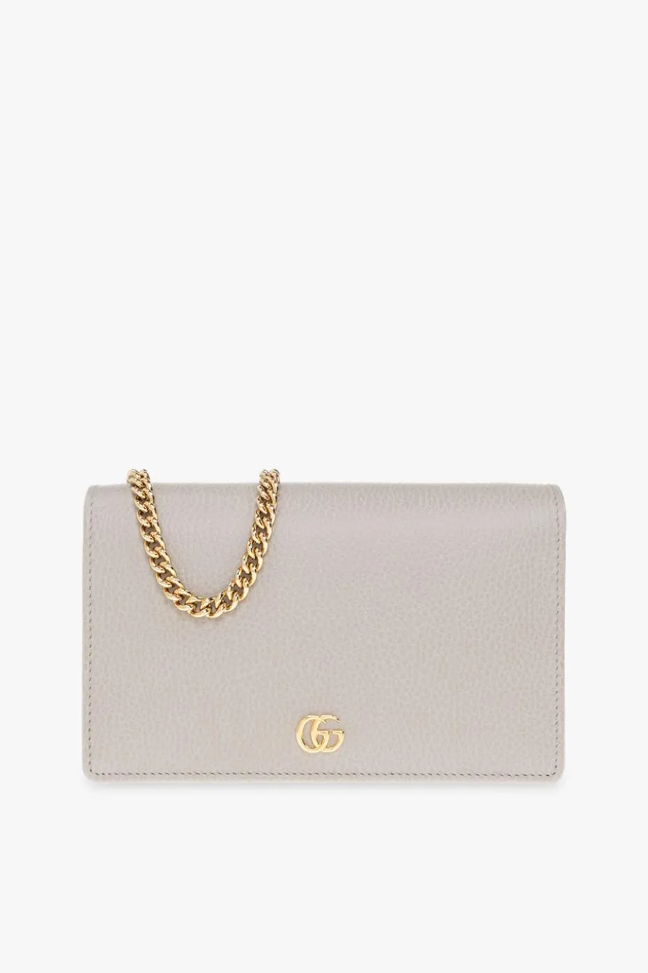Gucci SZARY Portfel na łańcuchu ‘GG Marmont Mini’